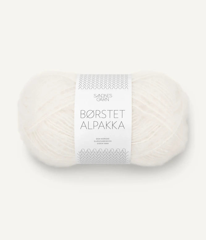 Sandnes - BØRSTET ALPAKKA