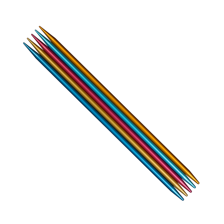 Addi Kolibri strømpepinde 20 cm. - 2,5 - 4,5 mm.