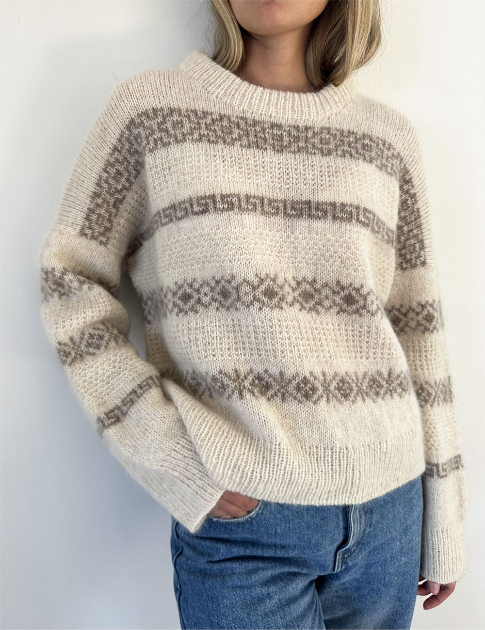 Sandnes/LeKnit - Terracotta Sweater - Kit