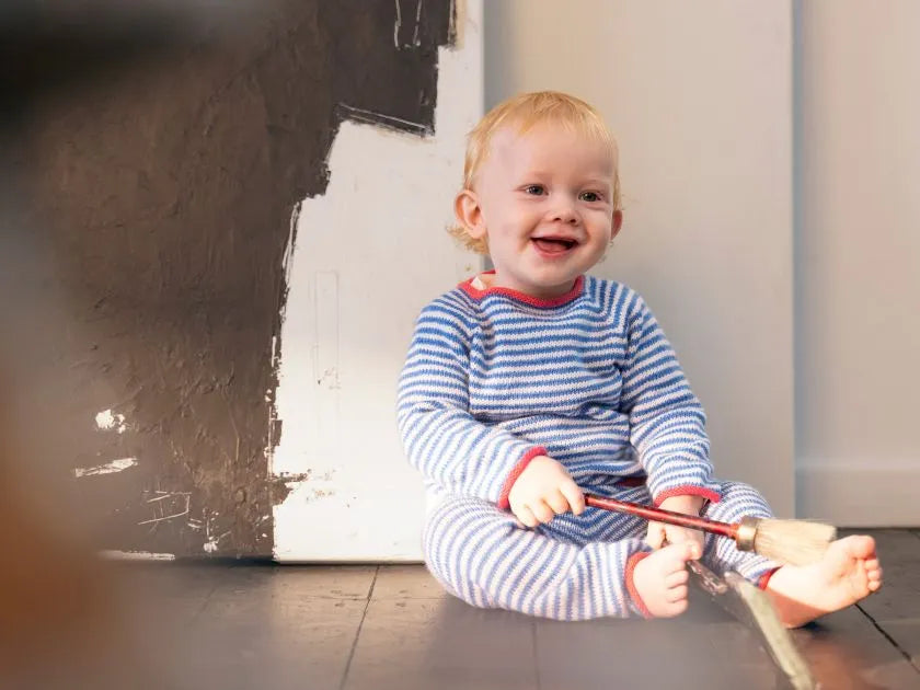 Filcolana - Lille Stribe bluse & bukser - Kit