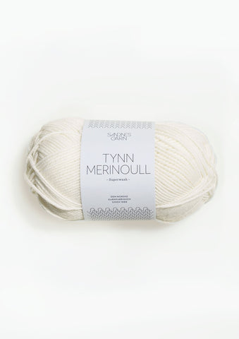 Sandnes - Tynn merinoull / Klompelompe Tynn merinoull