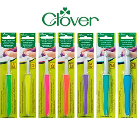 CLOVER hæklenåle 2.5 - mm –