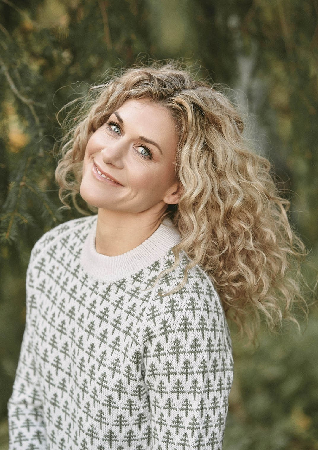 Sandnes - Skog #2 Trær genser - Kit